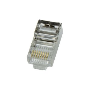 RJ45-stik LogiLink MP0003 100 enheder Slvfarvet