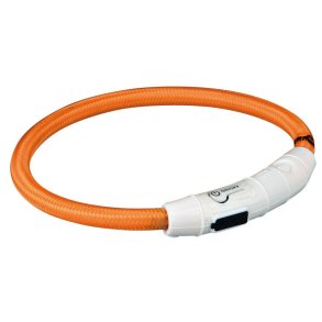 LED krave til kledyr Trixie Orange M/L
