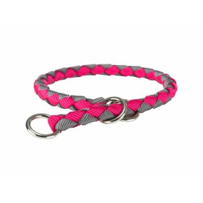 Trningshalsbnd Trixie Cavo Grafit Fuchsia S/M 35-41 cm