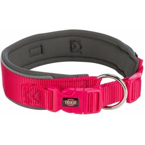 Hundehalsbnd Trixie Premium Grafit Fuchsia L 46-55 cm