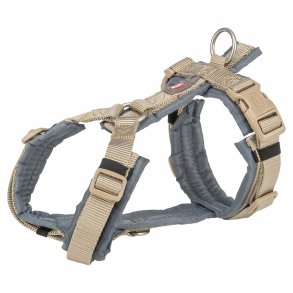Hundesele Trixie Premium Trekking Grafit Sand M