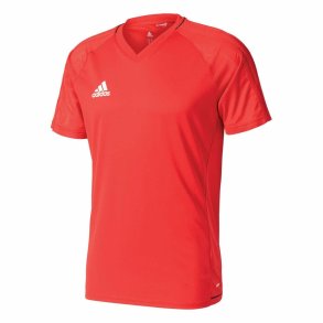 Kort�rmet T-shirt til M�nd Adidas Tiro 17