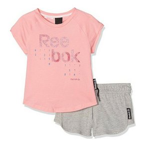 Trningsdragt til brn Reebok G ES SS BK4374 Pink