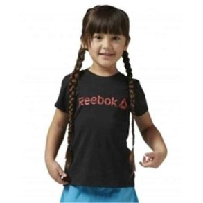 B�rne Kort�rmet T-shirt Reebok G ES Tee Bas Sort