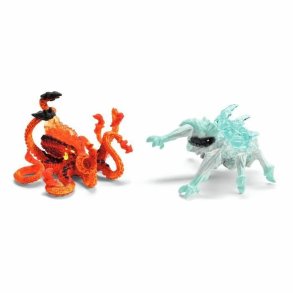 Tilbehr til dukkehus Schleich Lava Octopus vs Ice Bug Duo