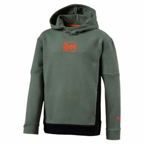 Unisex Httetrje Puma Style Hoody B Laurel Wreath Oliven