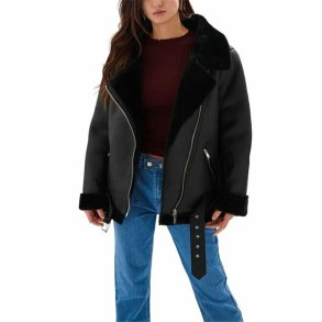 Jakke 24COLOURS Sort Dame