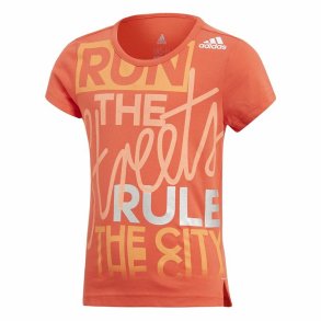 Brne Kortrmet T-shirt Adidas Graphic Tee Orange