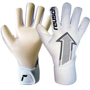M�lmandshandsker Reusch Attrakt Fastgrip Silver Hvid Voksne
