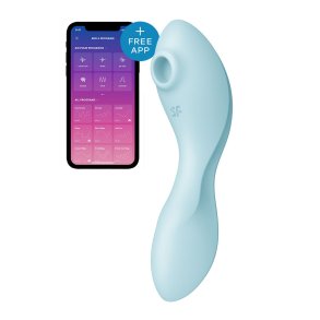 Klitoris sugestimulator Satisfyer Cruvy Trinity 5+ Bl
