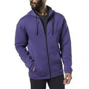 H�ttetr�je med Lynl�s til M�nd FLEECE OTH HOOD Reebok DY7805 Lilla