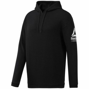 H�ttetr�je til M�nd Reebok  FLEECE OTH HOOD EC0880 Sort