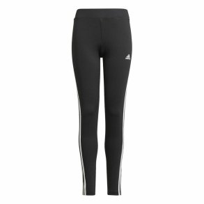 Sport leggins til b�rn Adidas Design 2 Move 3 Stripes Sort