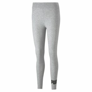 Sport leggins til kvinder Puma Essentials Logo Lysegr