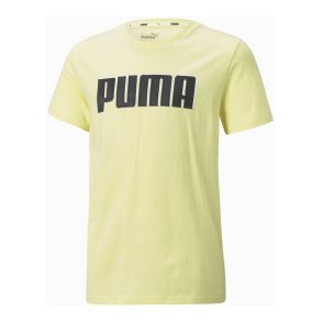 Brne Kortrmet T-shirt Puma  Alpha Graphic Gul