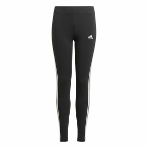 Sport leggins til b�rn Adidas Essentials 3 Stripes Sort