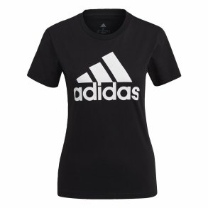 Kortrmet T-shirt til Kvinder Adidas S