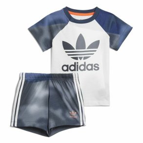 Sportstj til Brn Adidas Camouflage Print  Hvid