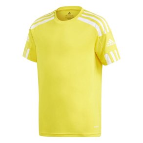 Kort�rmet fodboldtr�je til b�rn Adidas GN5744 Gul (15-16 �r)