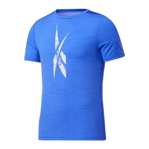 Kortrmet T-shirt til Mnd Reebok Workout Ready Activchill Bl