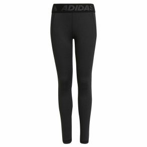 Sport leggins til b�rn Adidas Techfit Aeroready Sort