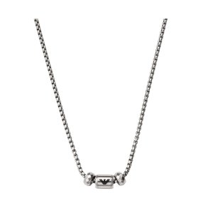 Halskde til mnd Emporio Armani EGS2777040 Slvfarvet