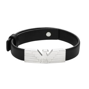 Armbnd til mnd Emporio Armani EGS3075040 Sort
