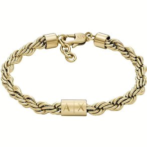 Armbnd til mnd Armani Exchange AXG0124710 Rustfrit stl