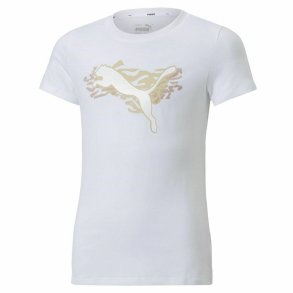 Brne Kortrmet T-shirt Puma Alpha Hvid