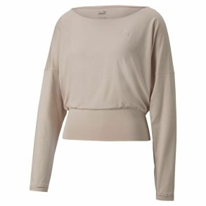 Sweaters uden Htte til Kvinder Puma Studio Yogini Lite Laksefarvet