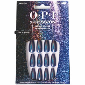 Falske negle Opi #Blue-Gie 30 Dele