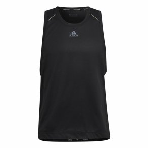 T-shirt til Mnd uden rmer Adidas HIIT Spin Training Sort