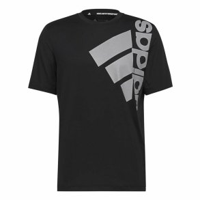 Kortrmet T-shirt til Mnd Adidas Big Badge Sort