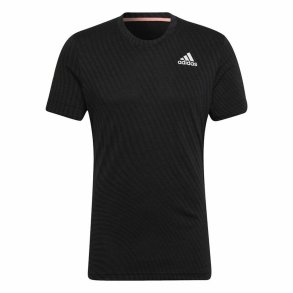 Kortrmet T-shirt til Mnd Adidas Freelift Sort