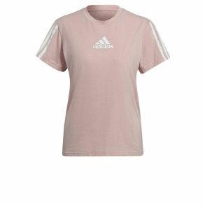 Kort�rmet T-shirt til Kvinder Adidas Aeroready Made for Training Pink
