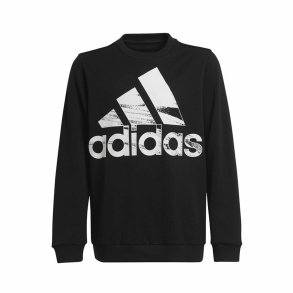Sweaters uden Htte til Brn Adidas Sweat Logo Sort