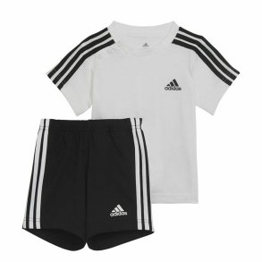 Sportstj til Baby Adidas Three Stripes Sort Hvid