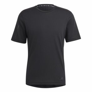 Kortrmet T-shirt til Mnd Adidas Base Sort