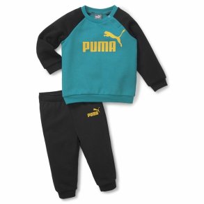 Baby trningsdragt Puma Minicat Essentials Sort Bl
