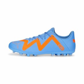 Voksen fodboldst�vler Puma Future Play Mg Glimmer Bl� Unisex