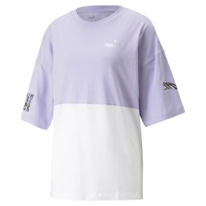 Kortrmet T-shirt til Kvinder Puma Nova Shin 