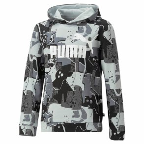 H�ttetr�je til B�rn Puma Essentials+ Street Art Sort Gr�