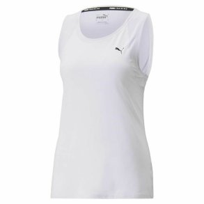 Kortrmet T-shirt til Kvinder Puma Favorite Tank Hvid