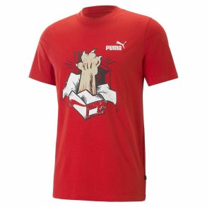 Kort�rmet T-shirt Puma Graphics Sneaker For All Time R�d Unisex