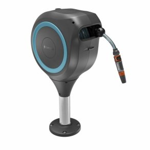 Slange hjuls Gardena RollUp � 13 mm Tr� Plastik Automatisk Gulv 15 m