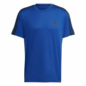 Kort�rmet T-shirt til M�nd Adidas Aeroready Designed To Move Bl�