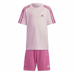 Sportstj til Brn Adidas 3 Stripes Pink