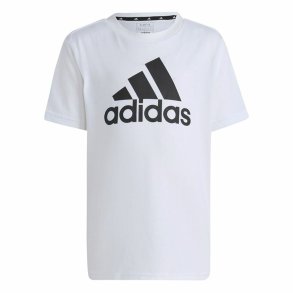 Unisex Kortrmet T-shirt Adidas Lk Bl Co Hvid