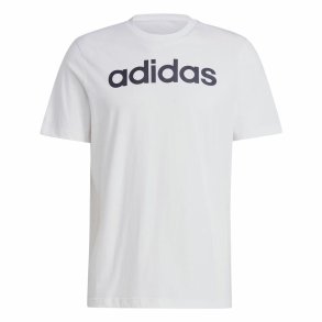 Kortrmet T-shirt til Mnd Adidas Essentials Linear Logo XL