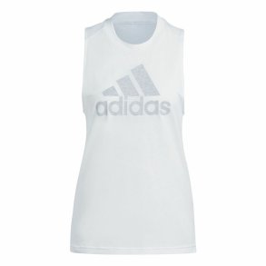 T-shirt til Damer uden rmer Adidas Future Icons 3.0 Hvid